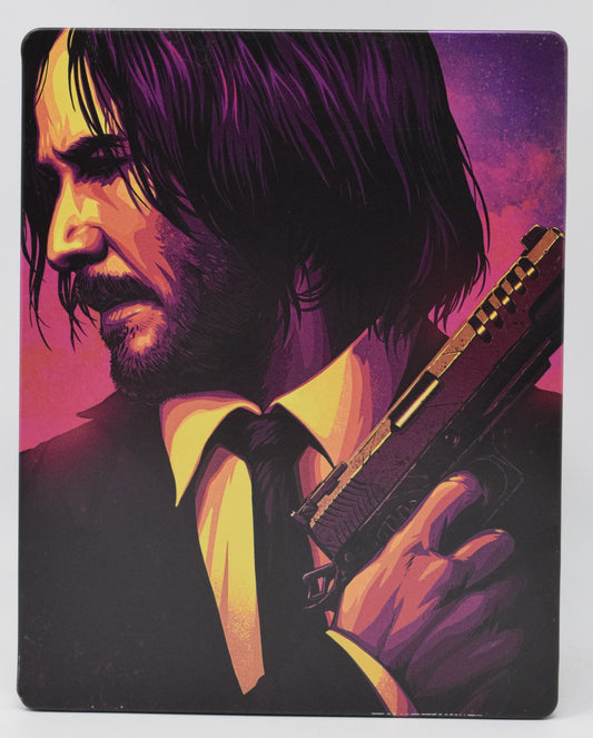 John Wick 3 Movie Blu-Ray Steelbook Keanu Reeves