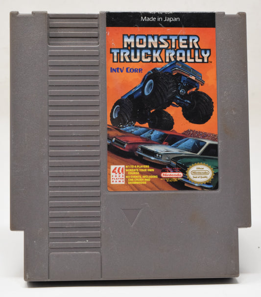 Nintendo NES Monster Truck Rally INTV Video Game Cartridge