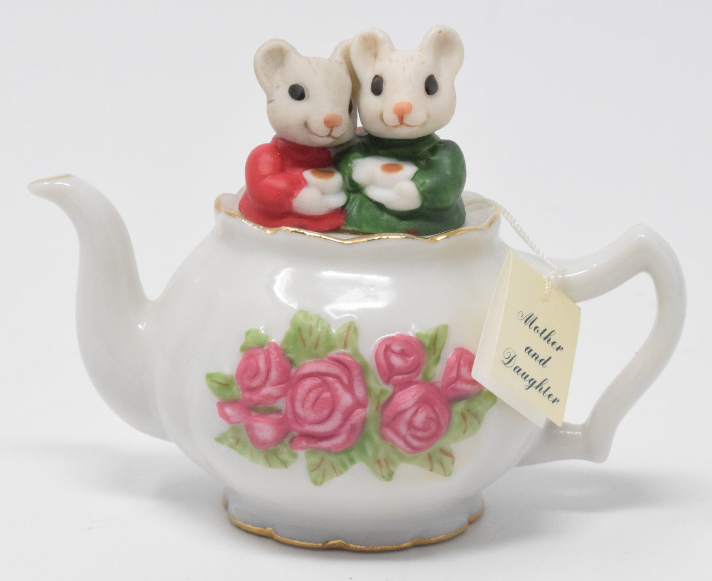 Hallmark Keepsake Mouse Mother And Daughter Christmas Ornament 2000 NIB