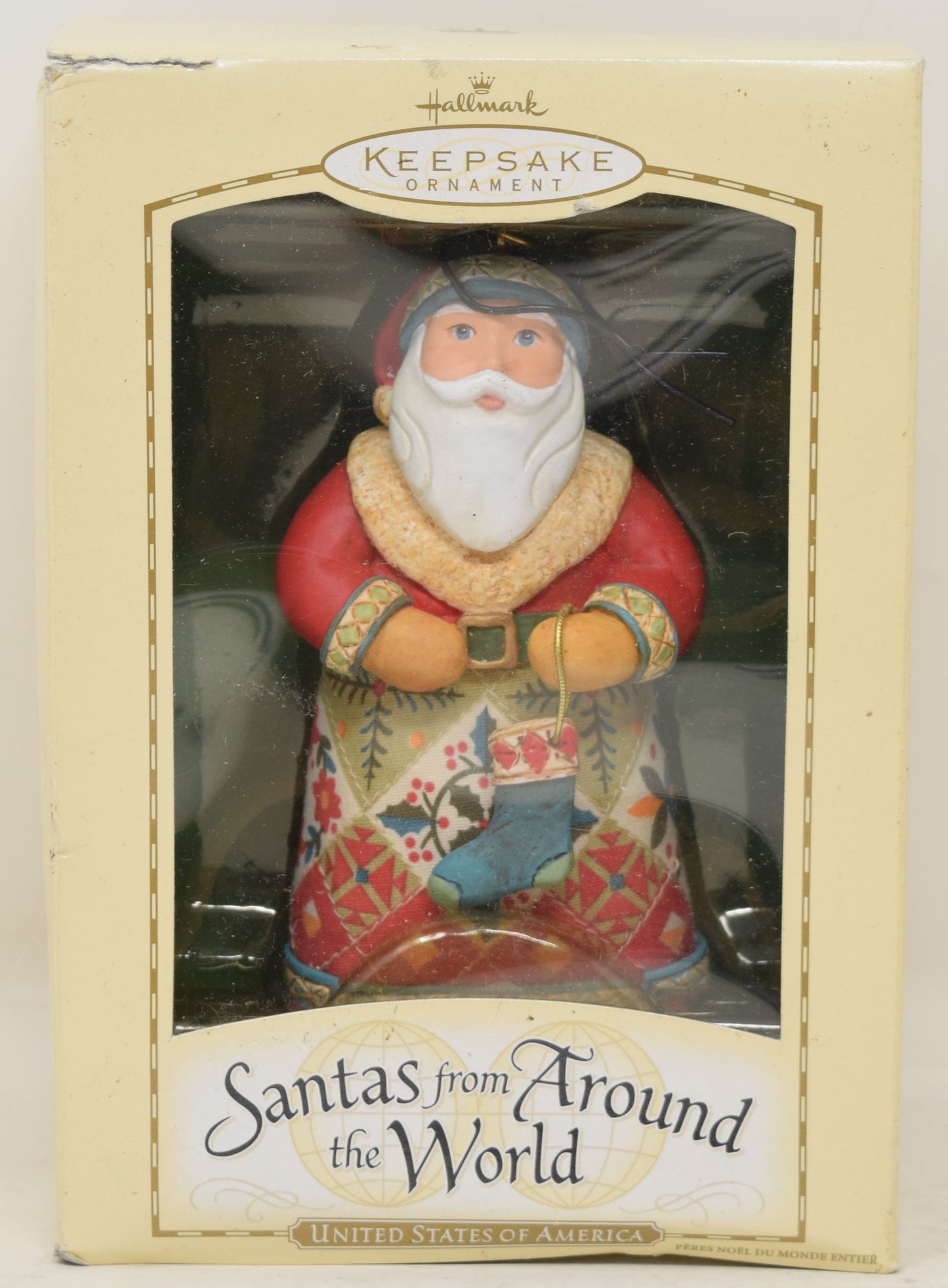 Hallmark Keepsake Ornament Santa Claus From Around The World Christmas Tree 2004 NIB