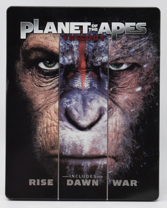 Planet Of Apes Trilogy Blu-Ray Steelbook 3 Disc