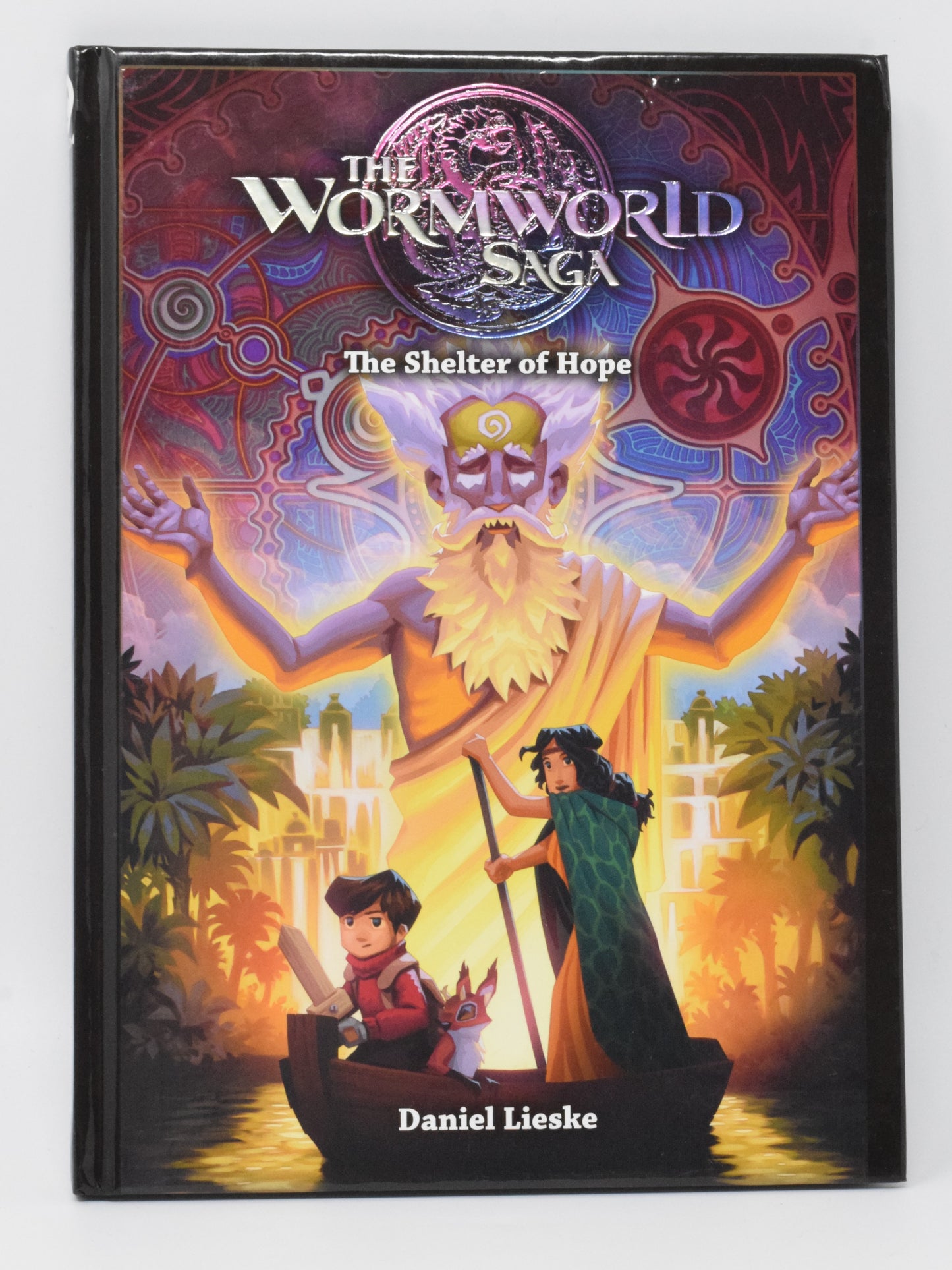 Wormworld Saga 2 Shelter Of Hope HC Hardcover Tokyopop Signed Daniel Lieske