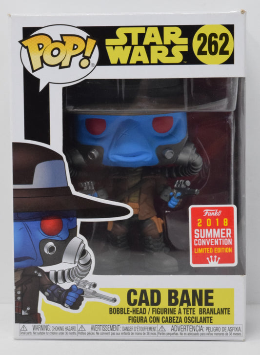 Star Wars Cad Bane Funko Pop 262 Summer Convention 2018 New