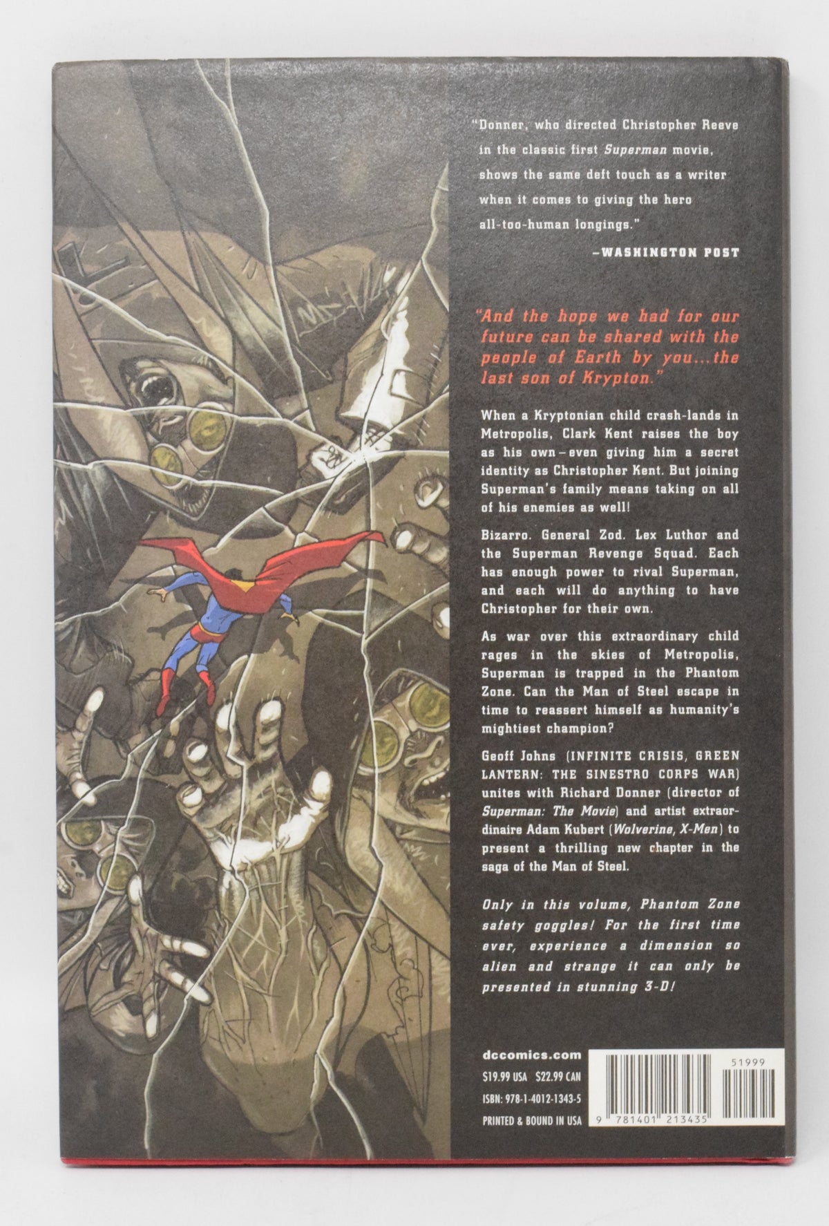 Superman Last Son HC DC 2008 NM- 9.2 Geoff Johns Adam Kubert