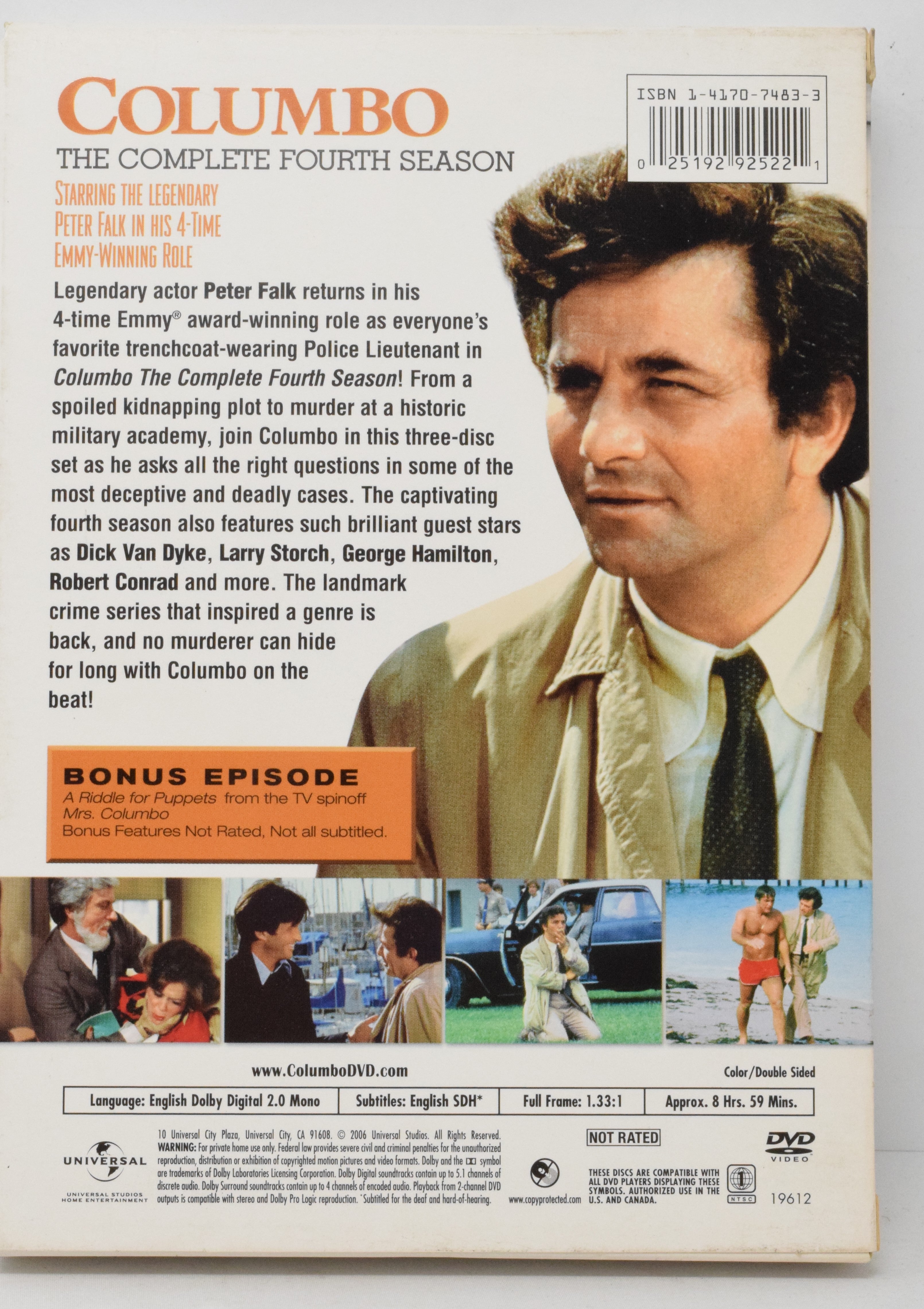 洋画・外国映画 Columbo: Season Four/ [DVD] The Complete Fourth Season Columbo DVD