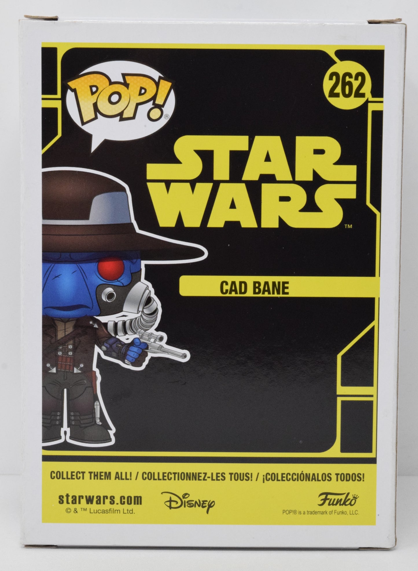 Star Wars Cad Bane Funko Pop 262 Summer Convention 2018 New