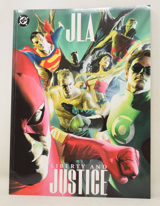 JLA Liberty And Justice Treasury 2003 NM- 9.2 Alex Ross Paul Dini Justice League America