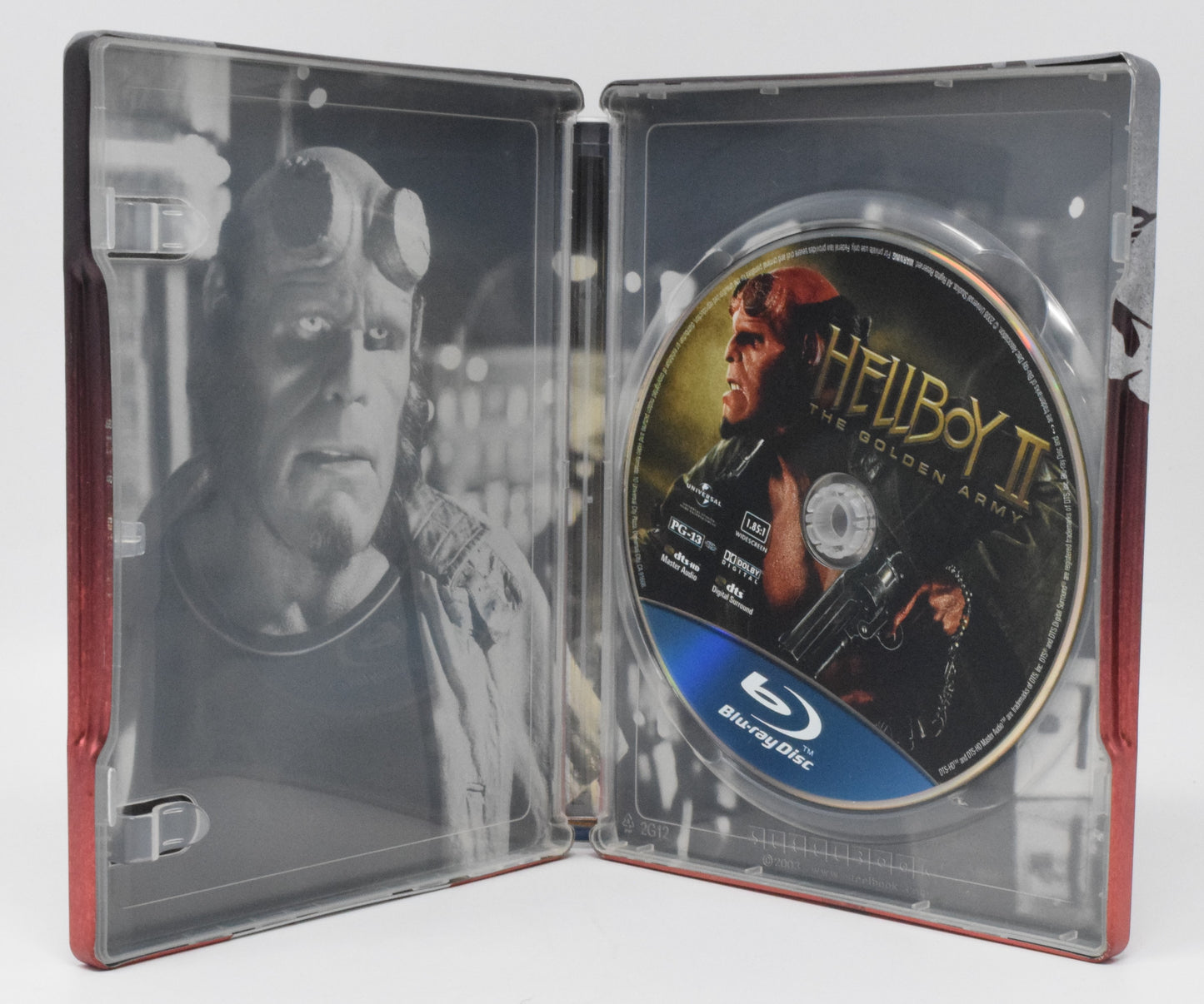 Hellboy II Golden Army Movie Blu-Ray Steelbook