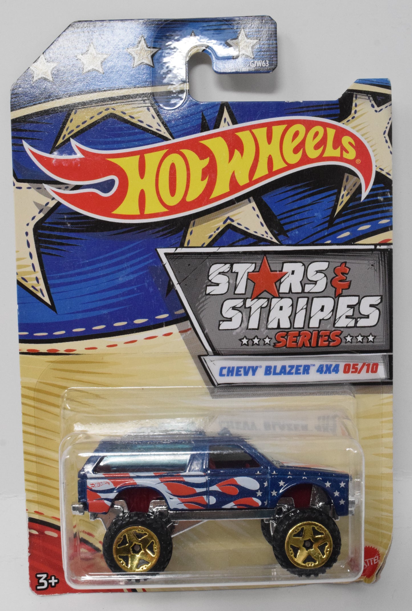 Hot Wheels Chevy Blazer 4x4 Stars and Stripes 5/10 DieCast Car New