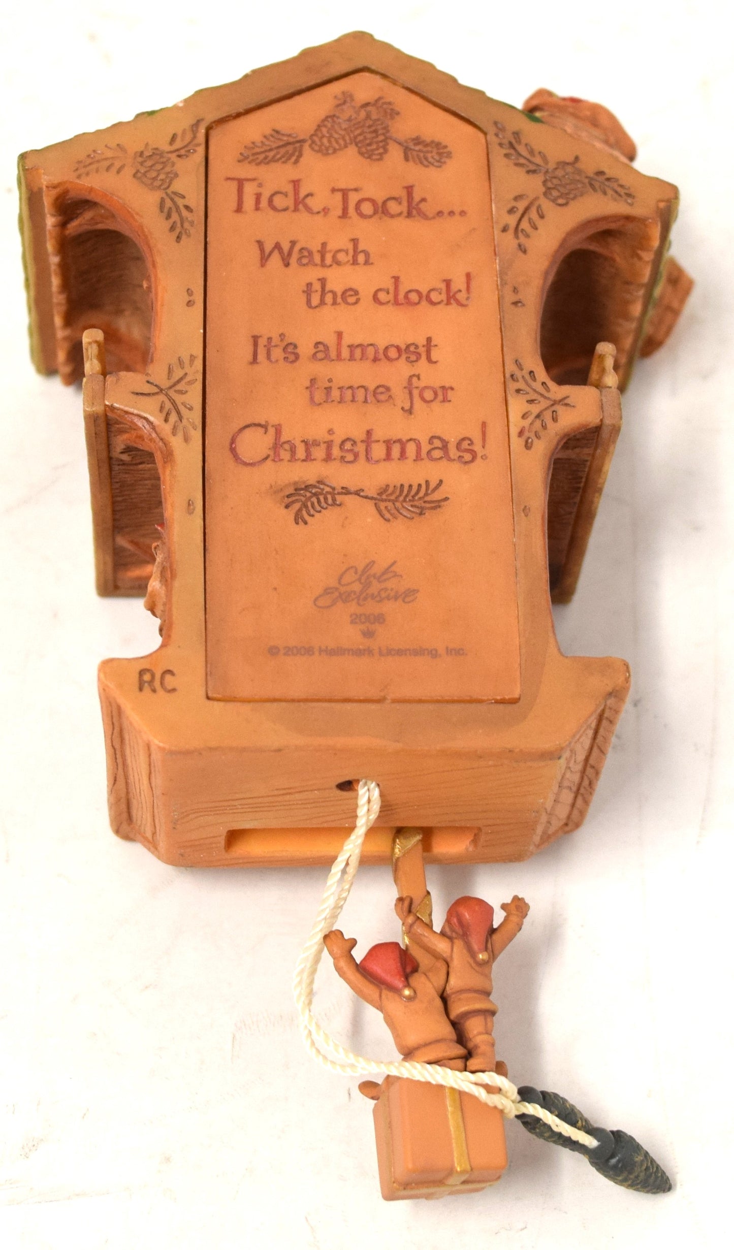 Hallmark Keepsake Ornament Workshop Clock Christmas Tree 2007 NIB