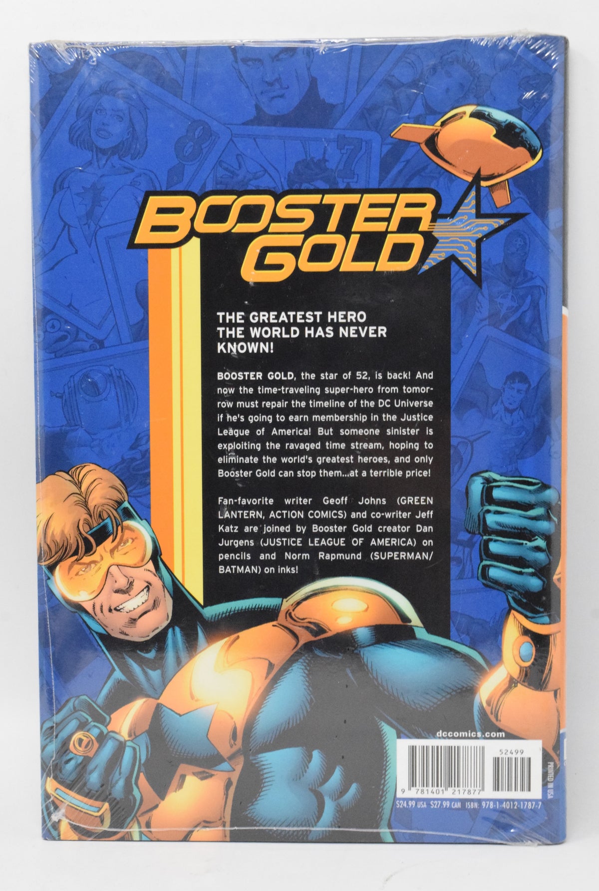 Booster Gold 52 Pick Up HC DC 2008 NM Sealed Geoff Johns