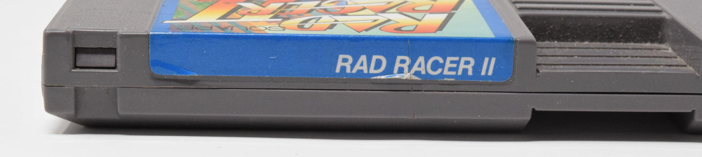 Nintendo NES Rad Racer II Square Video Game Cartridge