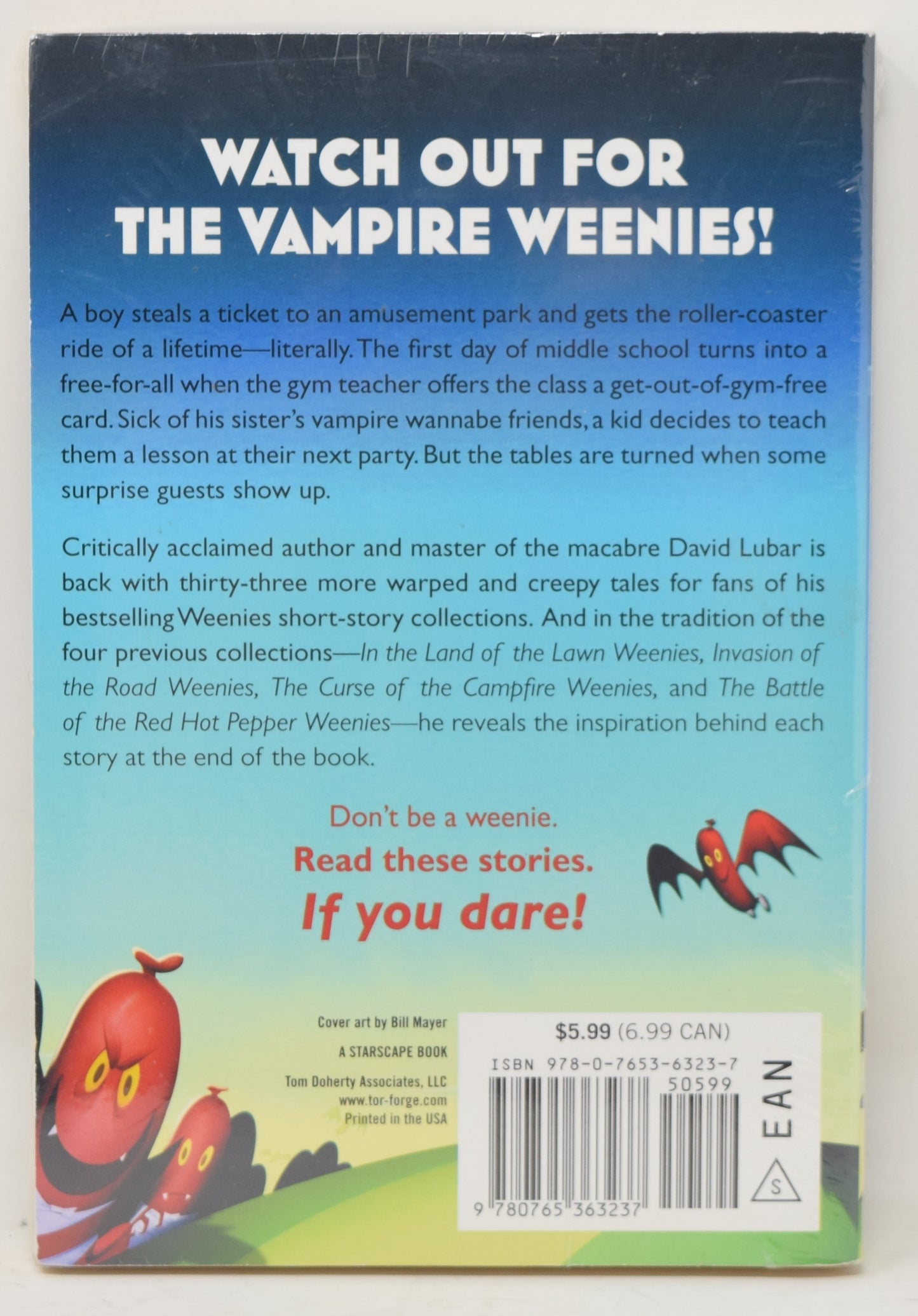 Attack of the Vampire Weenies David Lubar New