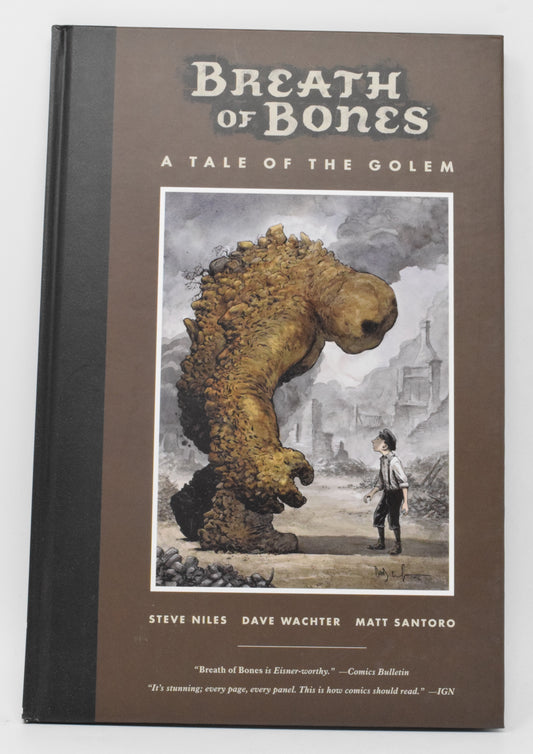 Breath Of Bones HC Hardcover Dark Horse 2014 NM- 9.2 Steve Niles