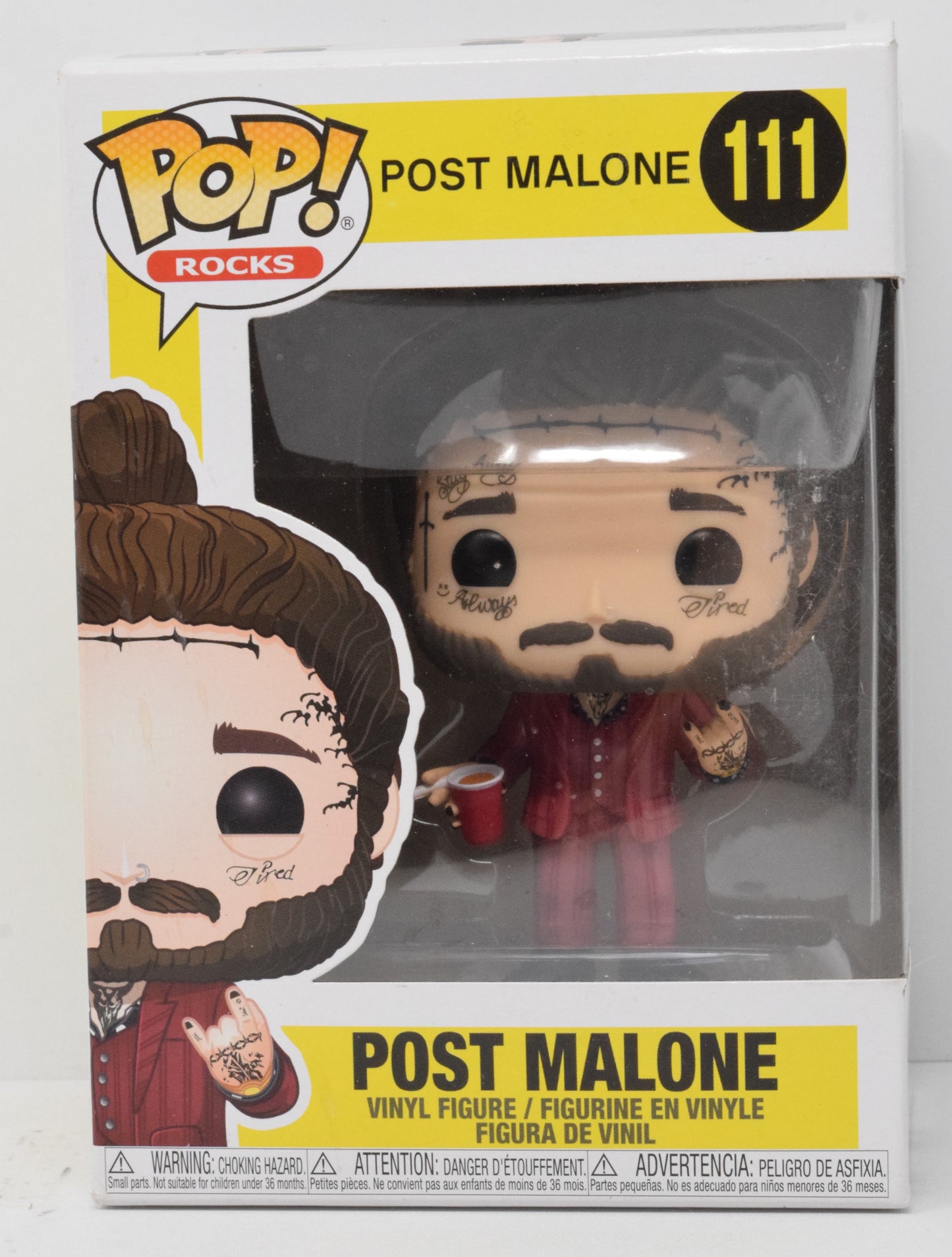 Post Malone Rocks Funko Pop 111 Figure New