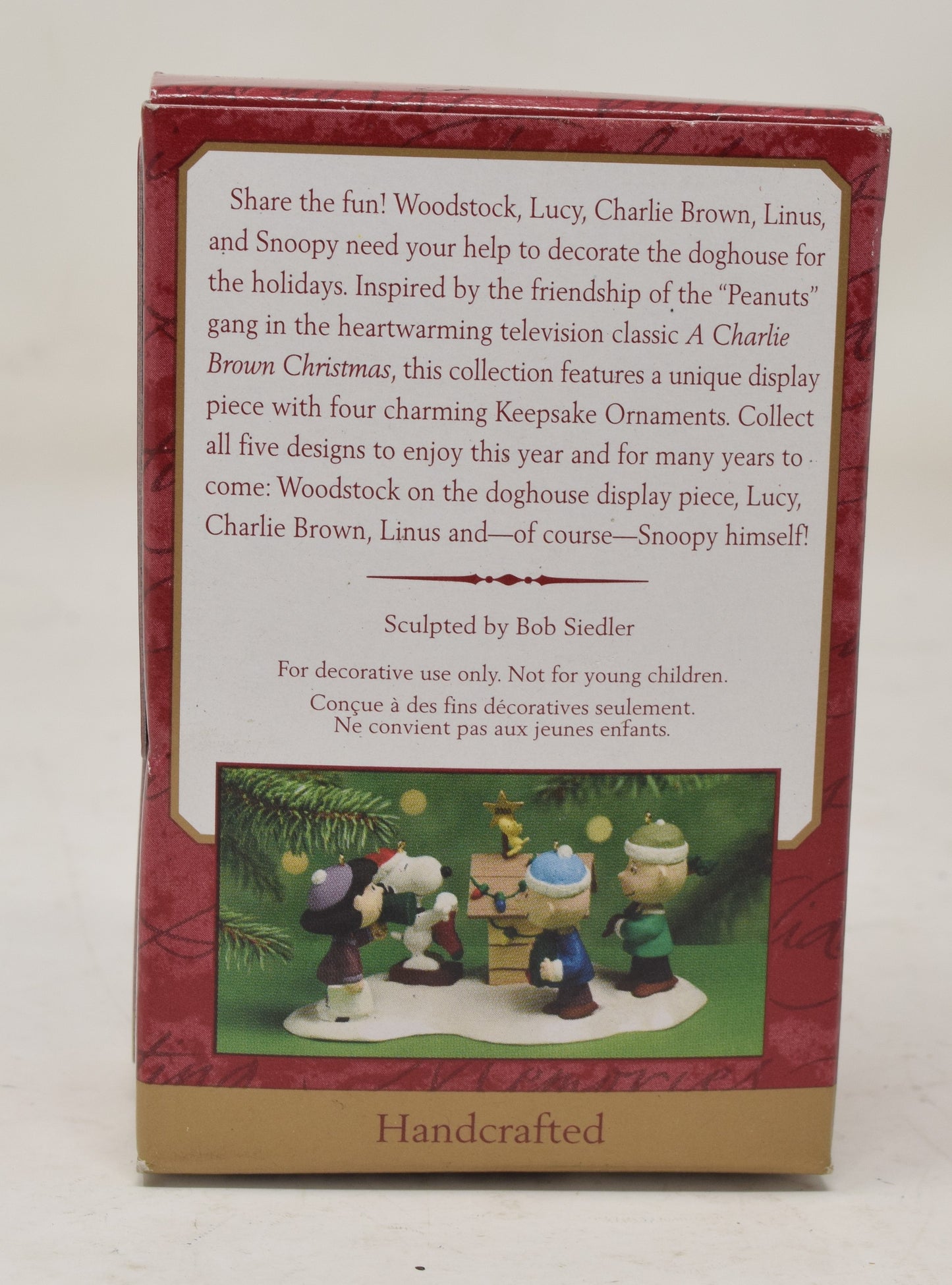 Hallmark Keepsake Ornament Peanuts Snoopy 50th Christmas Tree 2000 NIB