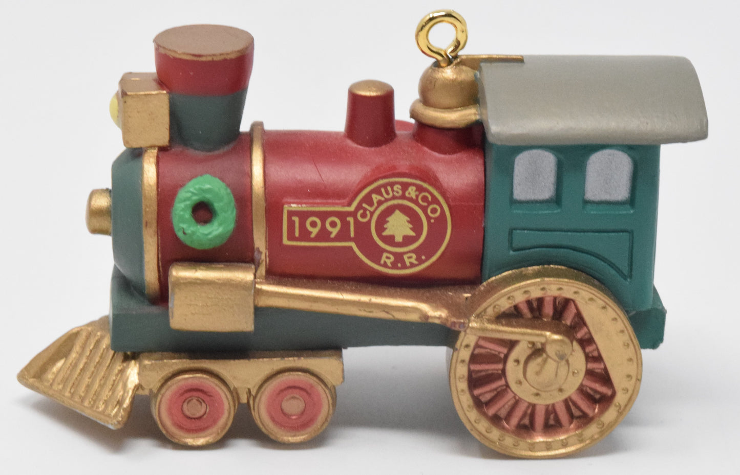 Hallmark Keepsake Locomotive Christmas Ornament 1991