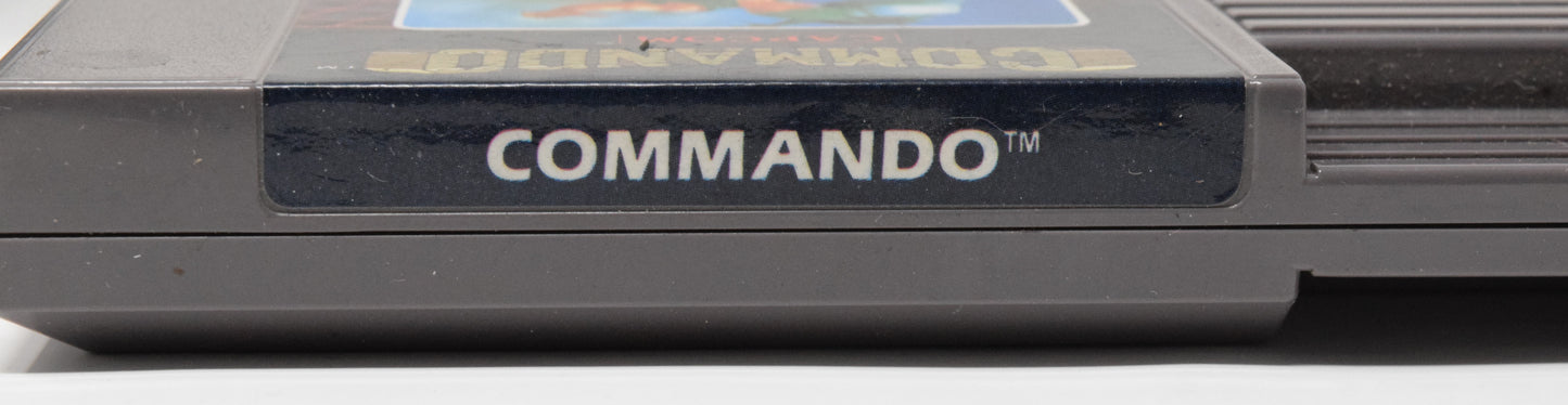 Nintendo NES Commando Capcom Video Game Cartridge