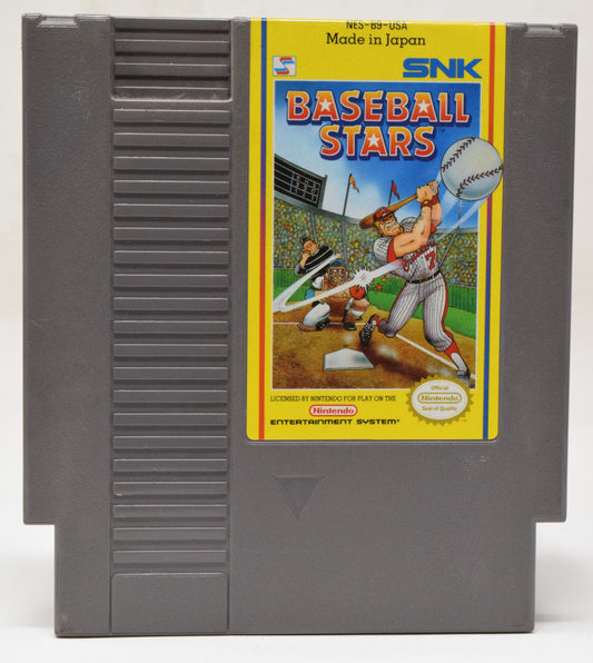 Nintendo NES Baseball Stars SNK Video Game Cartridge