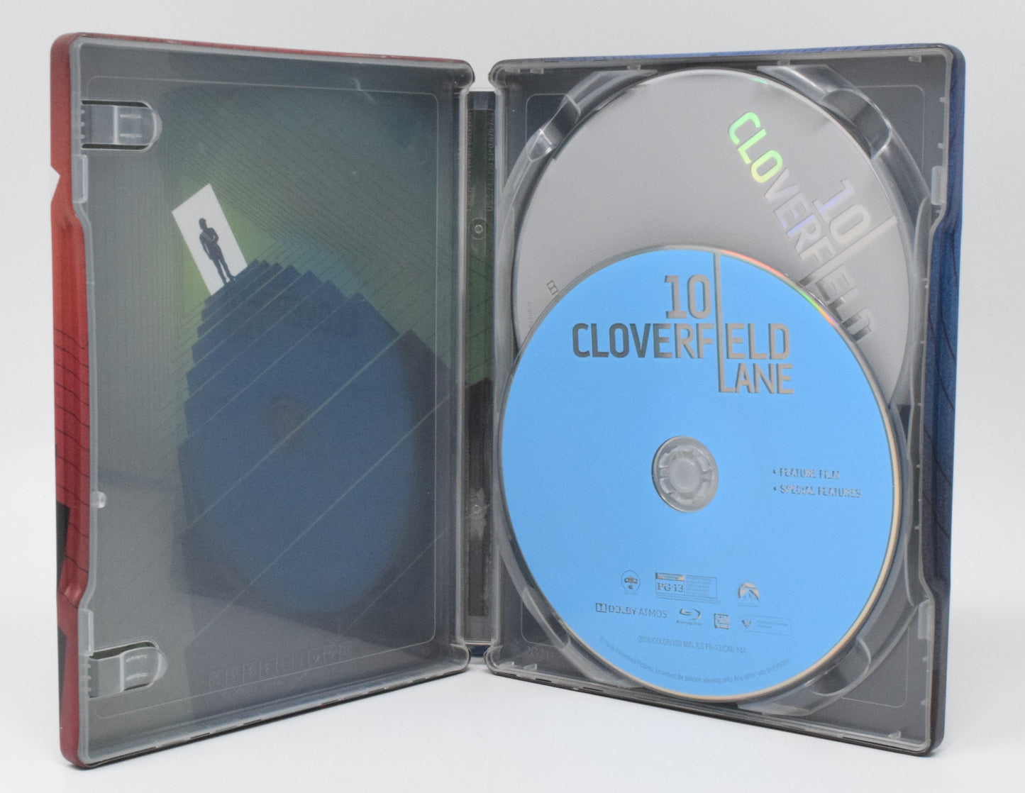 10 Cloverfield Lane Movie Blu-Ray Steelbook