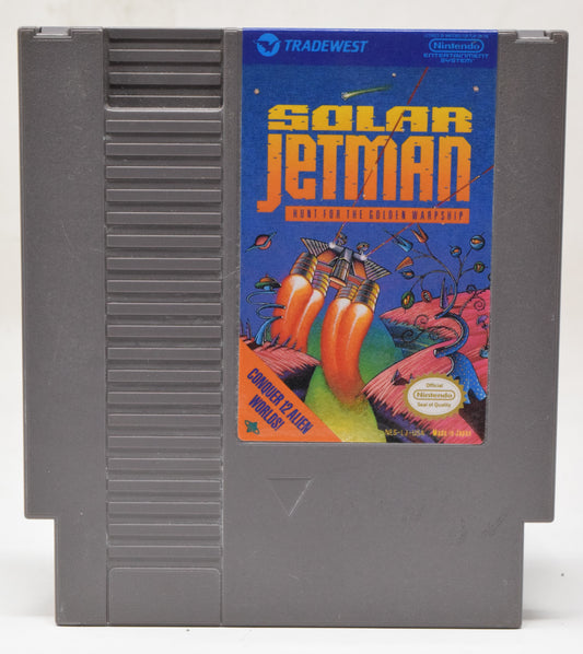 Nintendo NES Solar Jetman Tradewest Video Game Cartridge