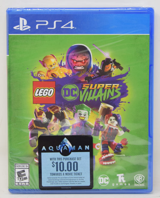 Lego DC SuperVillains PS4 New