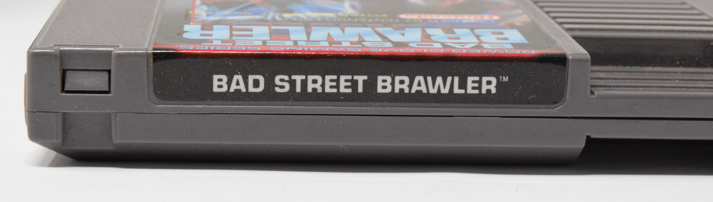 Nintendo NES Bad Street Brawler Mattel Video Game Cartridge