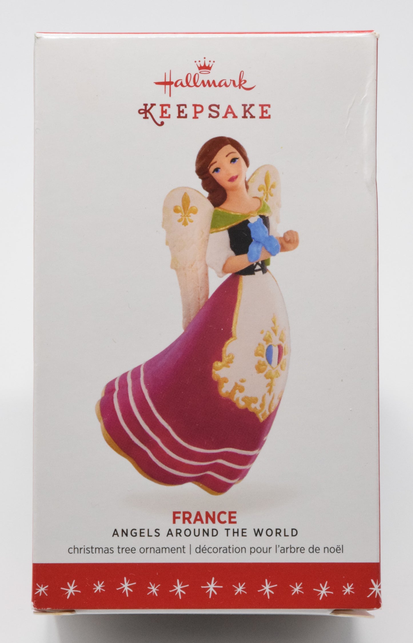 Hallmark Keepsake France Angels Around The World Christmas Ornament 2016