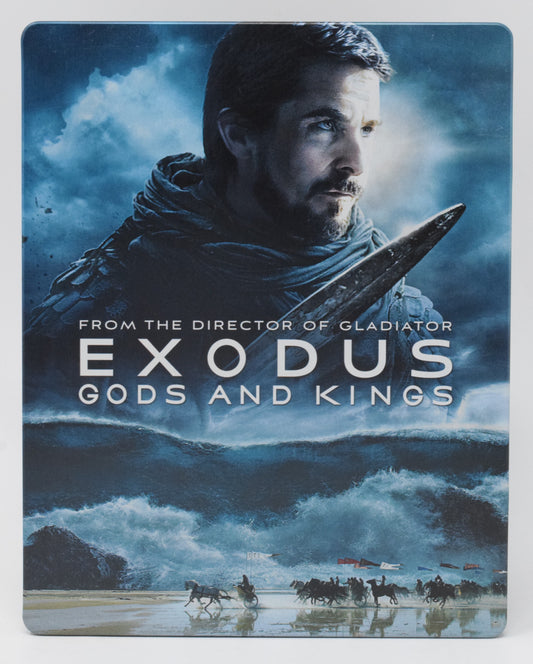 Exodus Gods And Kings Movie Blu-Ray Steelbook