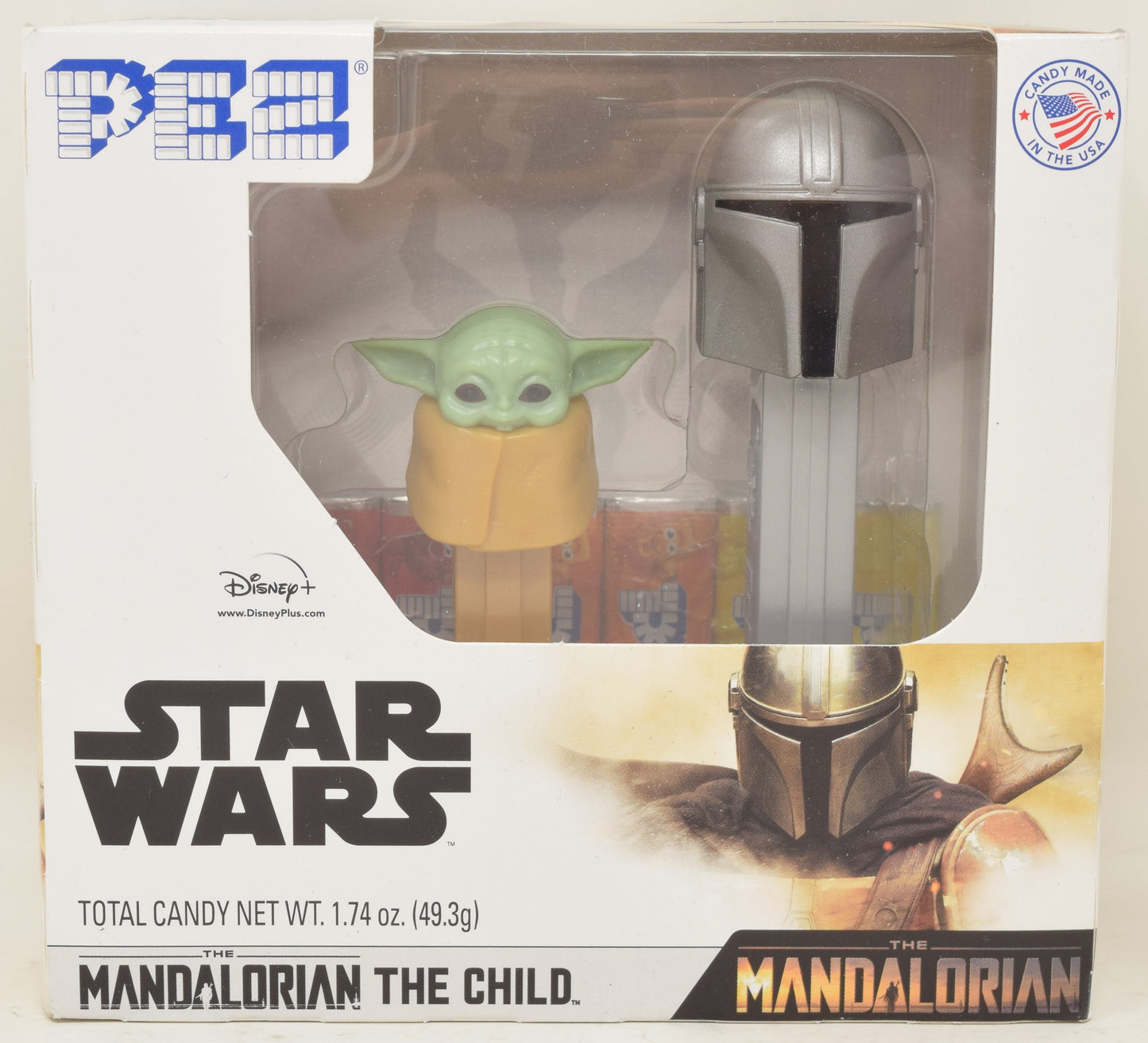 Star Wars Mandalorian The Child Grogu Pez Candy Dispenser Set New