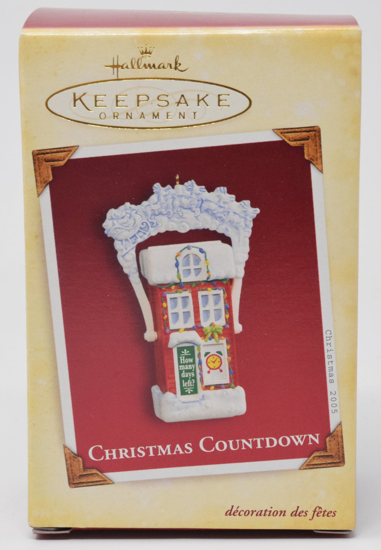 Hallmark Keepsake Christmas Countdown Christmas Ornament 2005 NIB