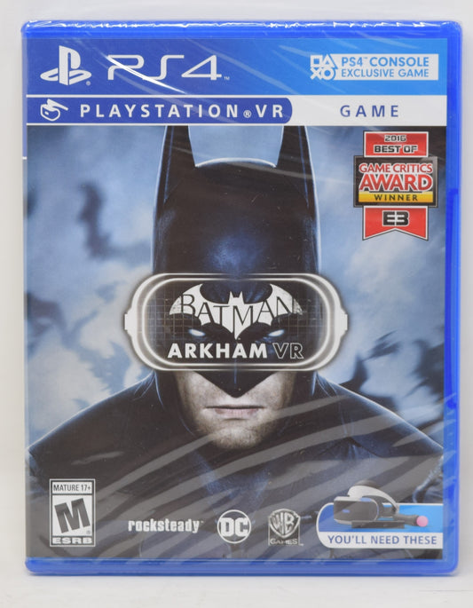 Batman Arkham VR PS4 New