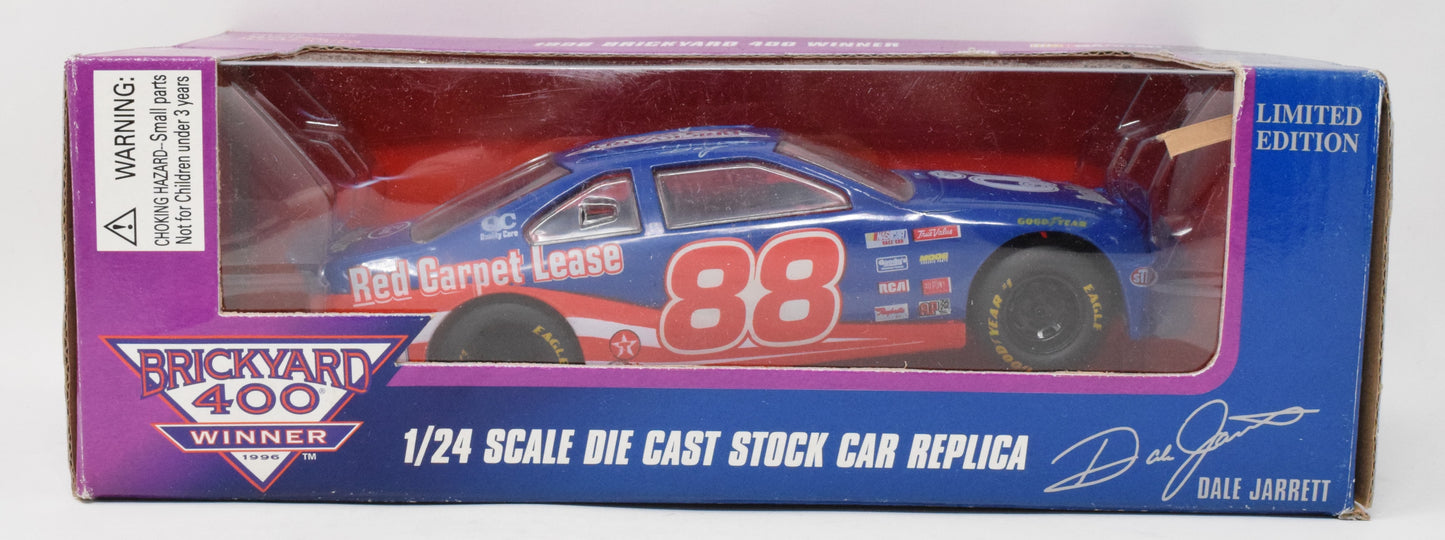 Racing Champions Brickyard 400 Dale Jarrett Die Cast Stock Car Nascar 1996