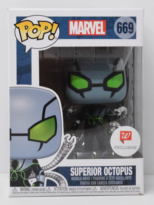 Superior Octopus Spider-Man Marvel Funko Pop 669 Figure Walgreens New