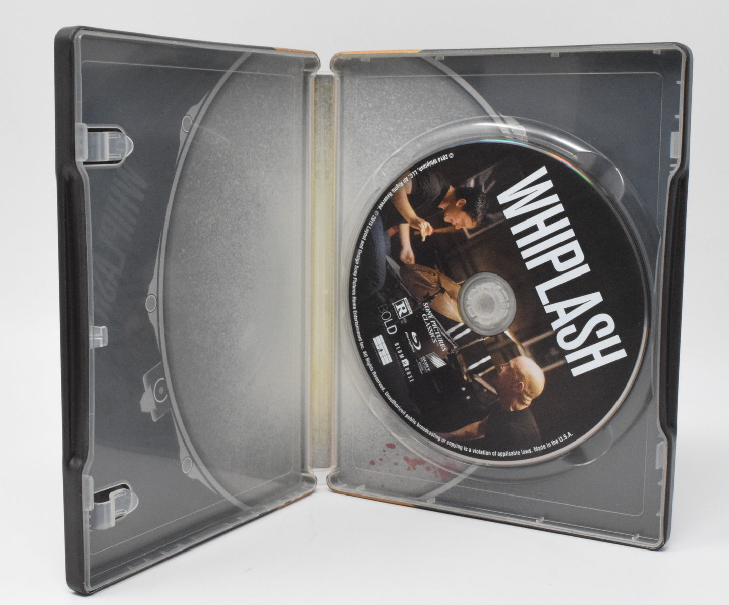 Whiplash Movie Blu-Ray Steelbook