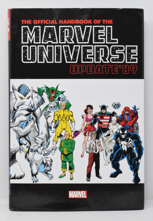 Official Handbook Of Marvel Universe Update 89 Omnibus HC 2022 Ron Frenz