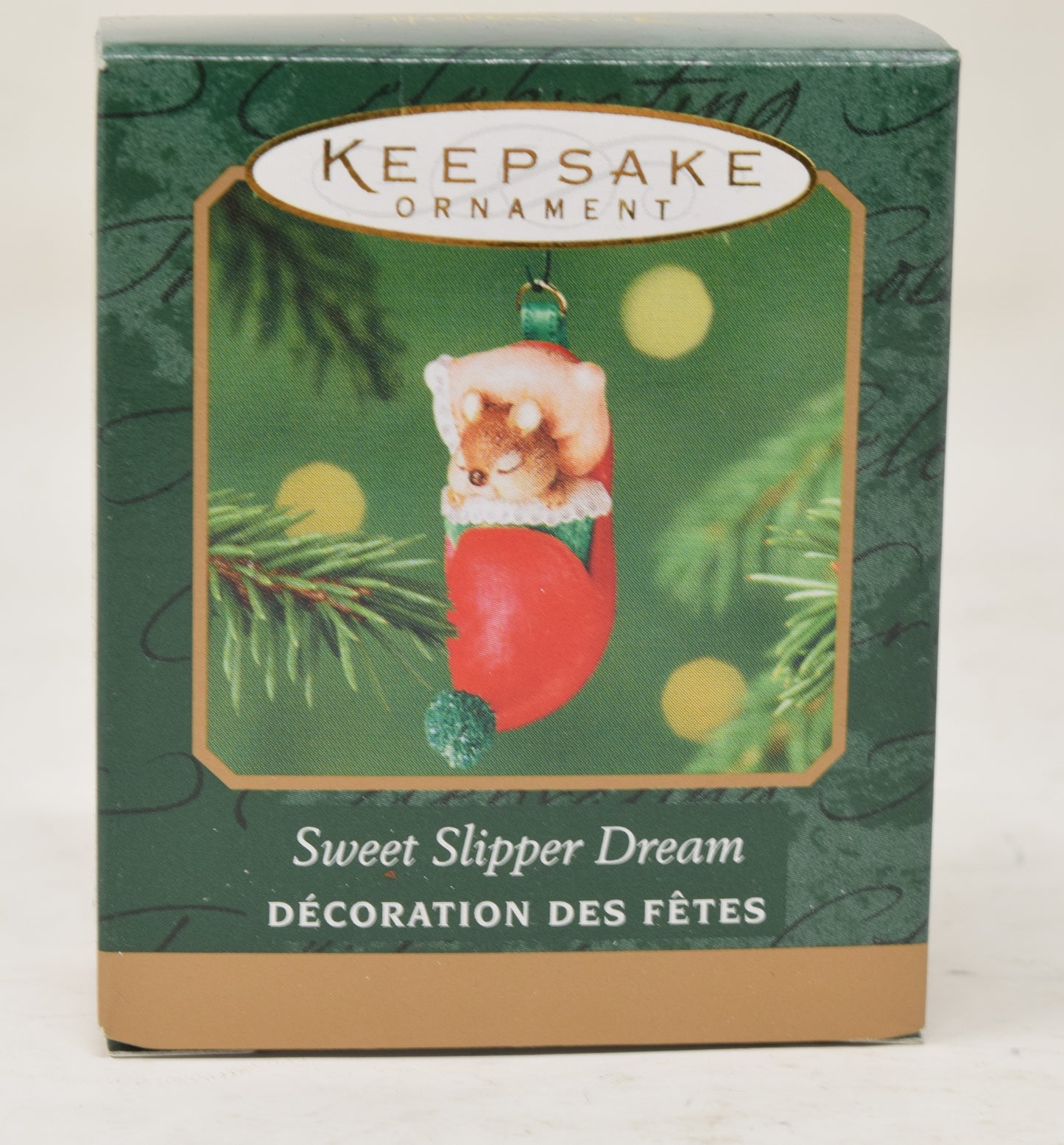 Hallmark Keepsake Ornament Tiny Ballerina Dancer Christmas Tree 2005 NIB