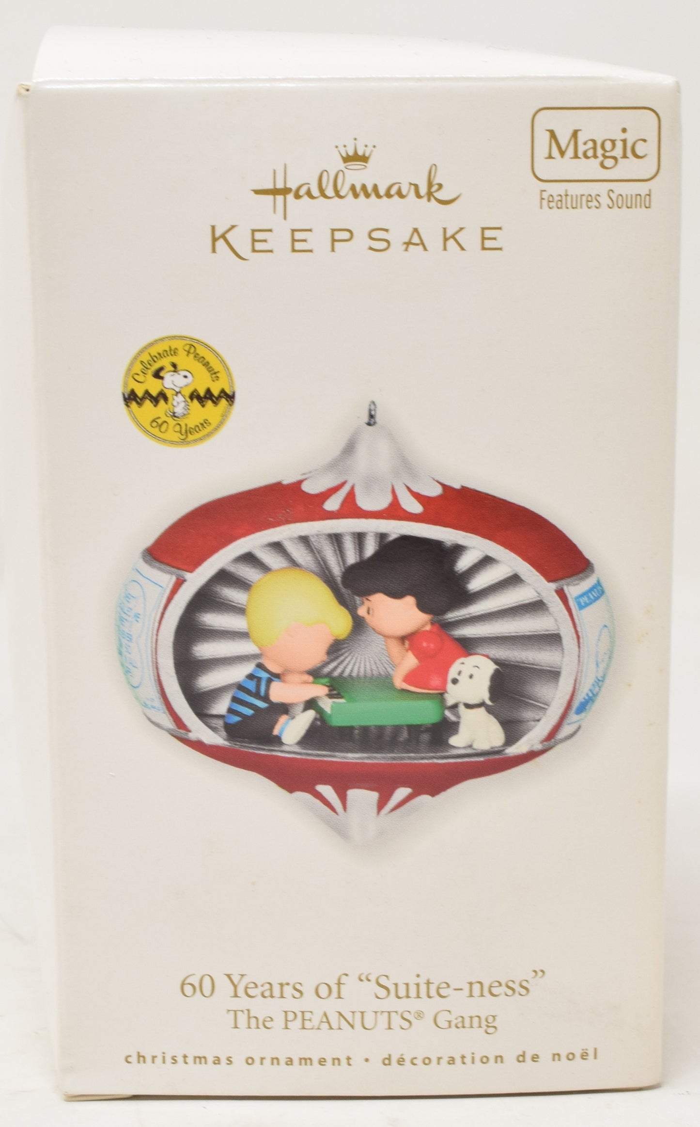 Hallmark Keepsake Ornament Peanuts 60 Years Of Suite-Ness Christmas Tree 2010 NIB