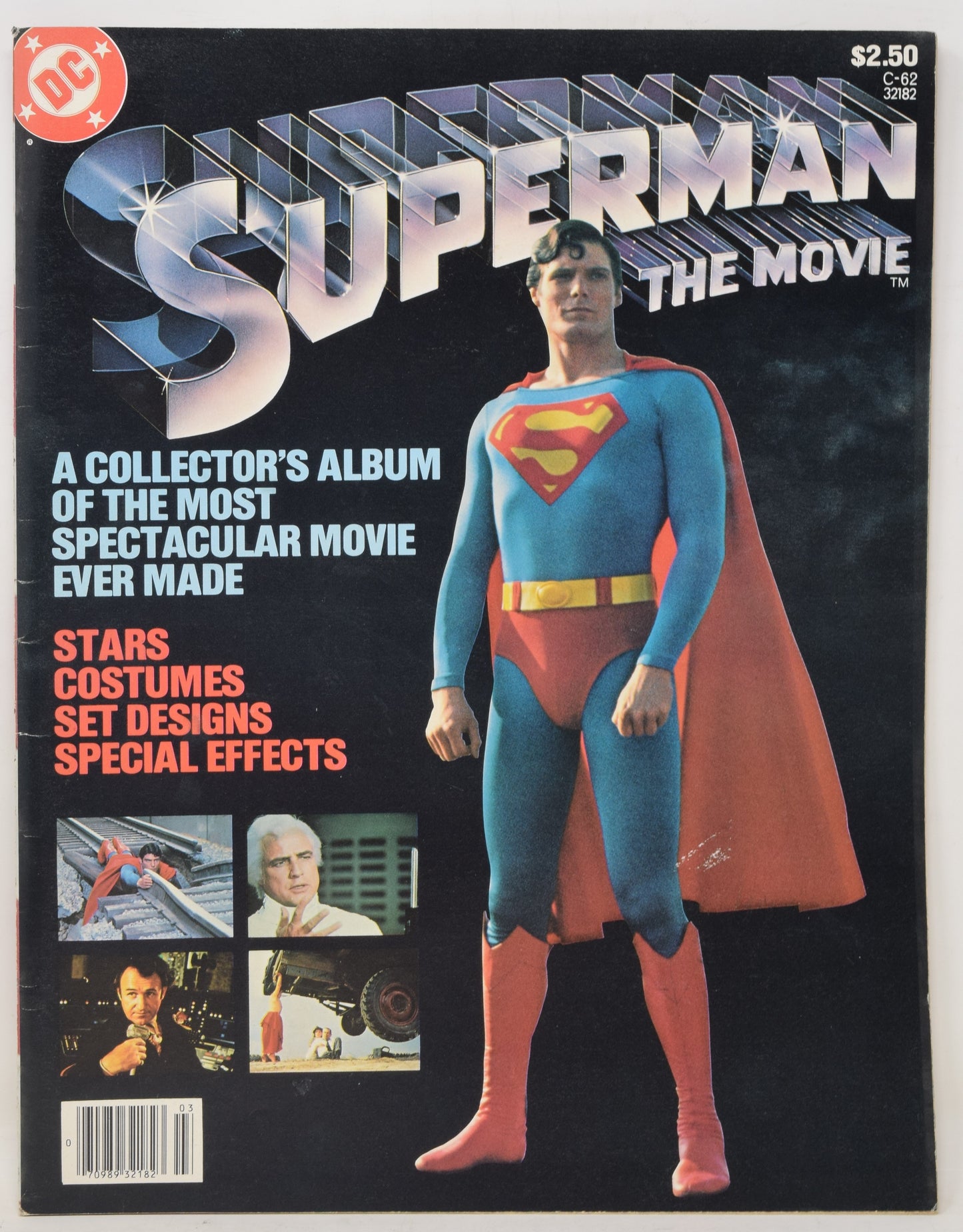 Superman The Movie Treasury C-62 DC 1979 VF Christopher Reeves Photo