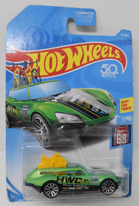Hot Wheels Tour De Fast HW Sports 1/10 77 Green DieCast Car New
