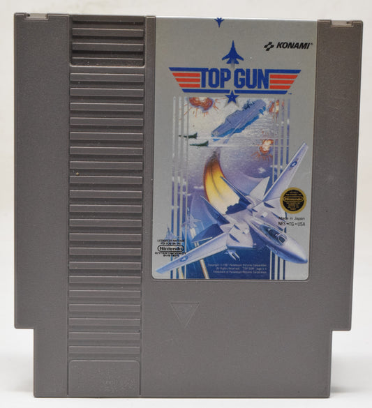 Nintendo NES Top Gun Konami Video Game Cartridge