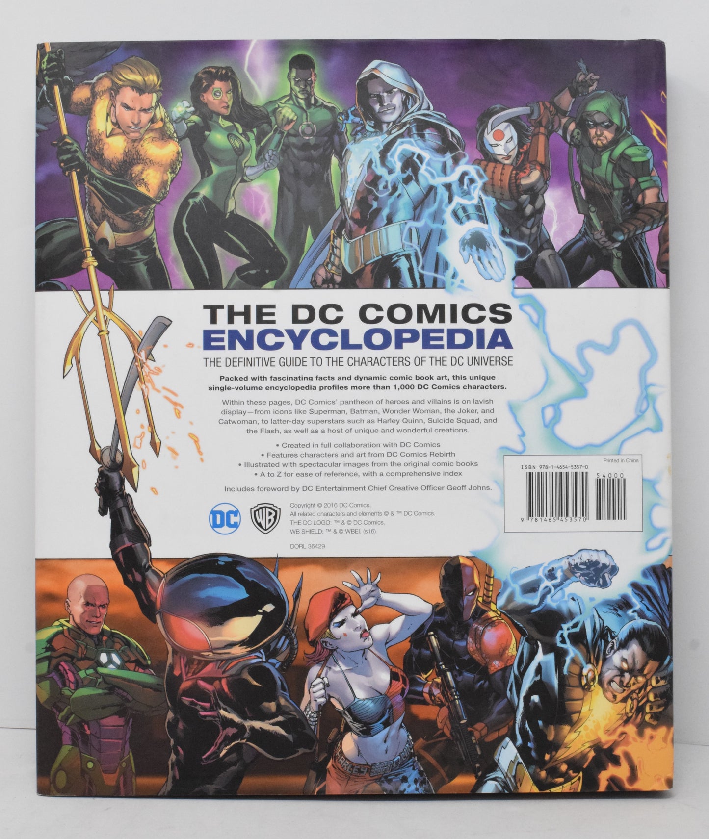 DC Comics Encyclopedia Definitive Guide HC DK 2016 VF NM - Golden Apple Comics