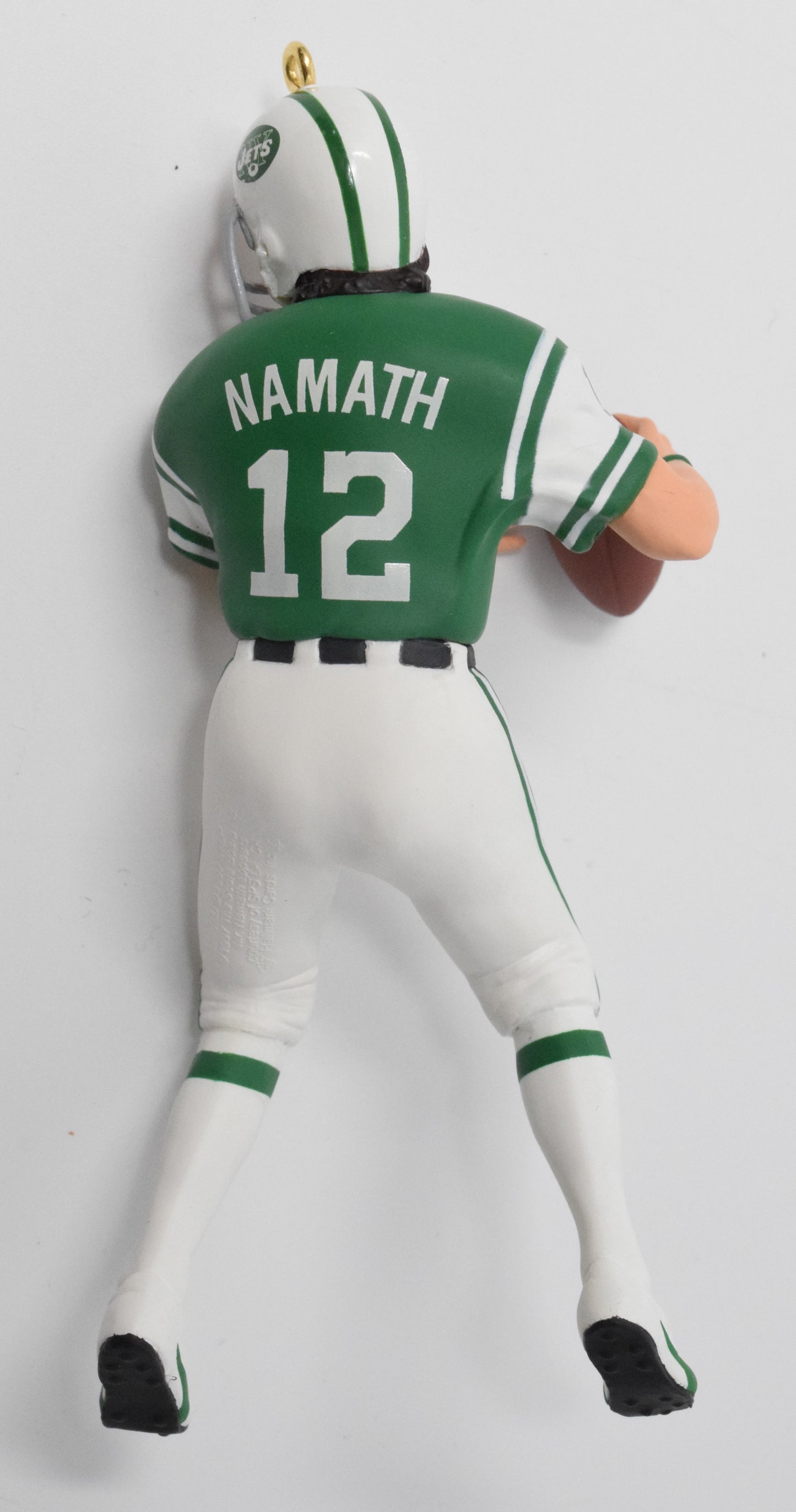 Hallmark Keepsake Joe Namath Football Christmas Ornament 1997 NIB