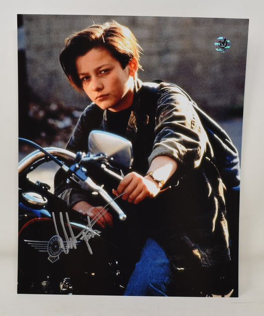 Edward Furlong Terminator 2 Bike Signed Autograph 8 x 10 Photo COA