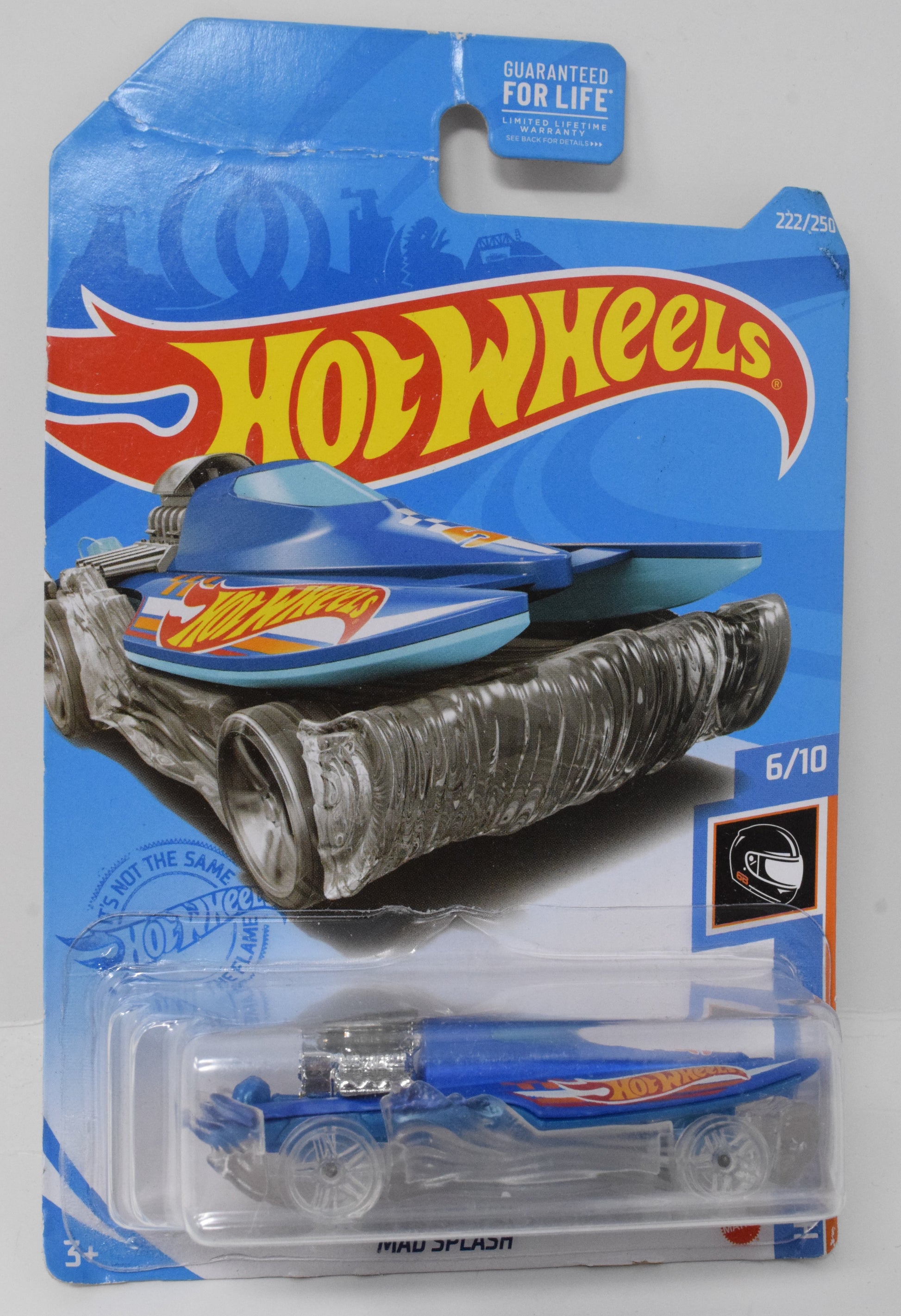 Hot Wheels Mad Splash HW Race Team 6/10 222 DieCast Car New - Golden Apple Comics