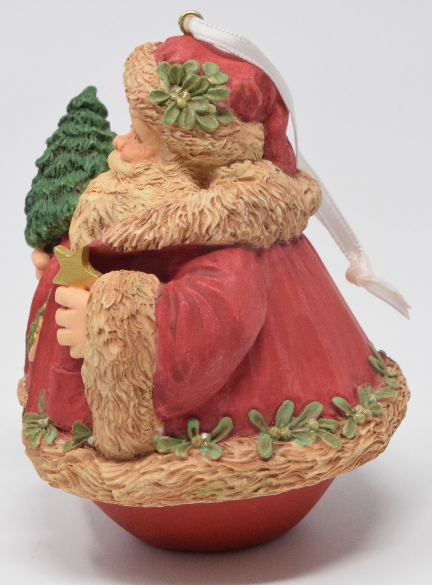 Hallmark Keepsake Evergreen Santa Christmas Ornament 1996 NIB