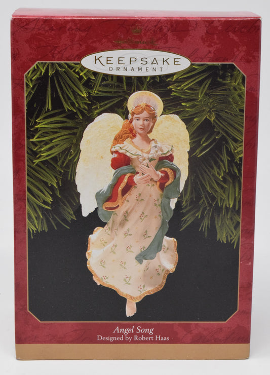 Hallmark Keepsake Angel Song By Robert Haas Christmas Ornament 1999 NIB