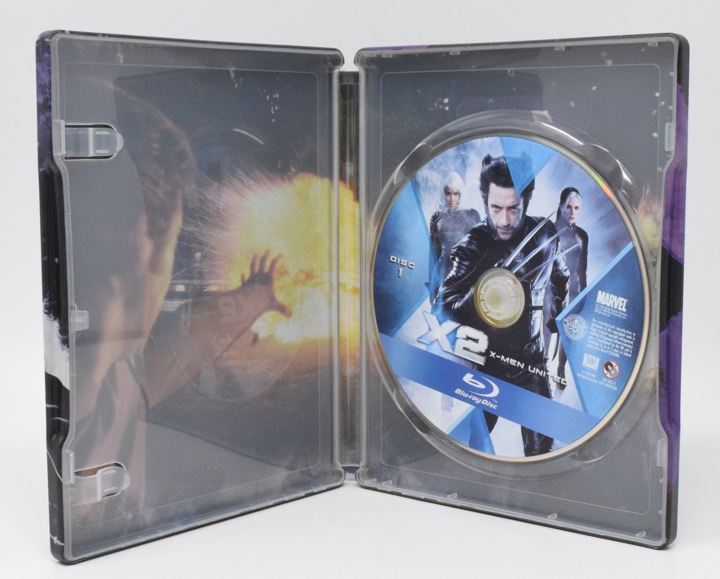 X-Men United X2 Movie Blu-Ray Steelbook