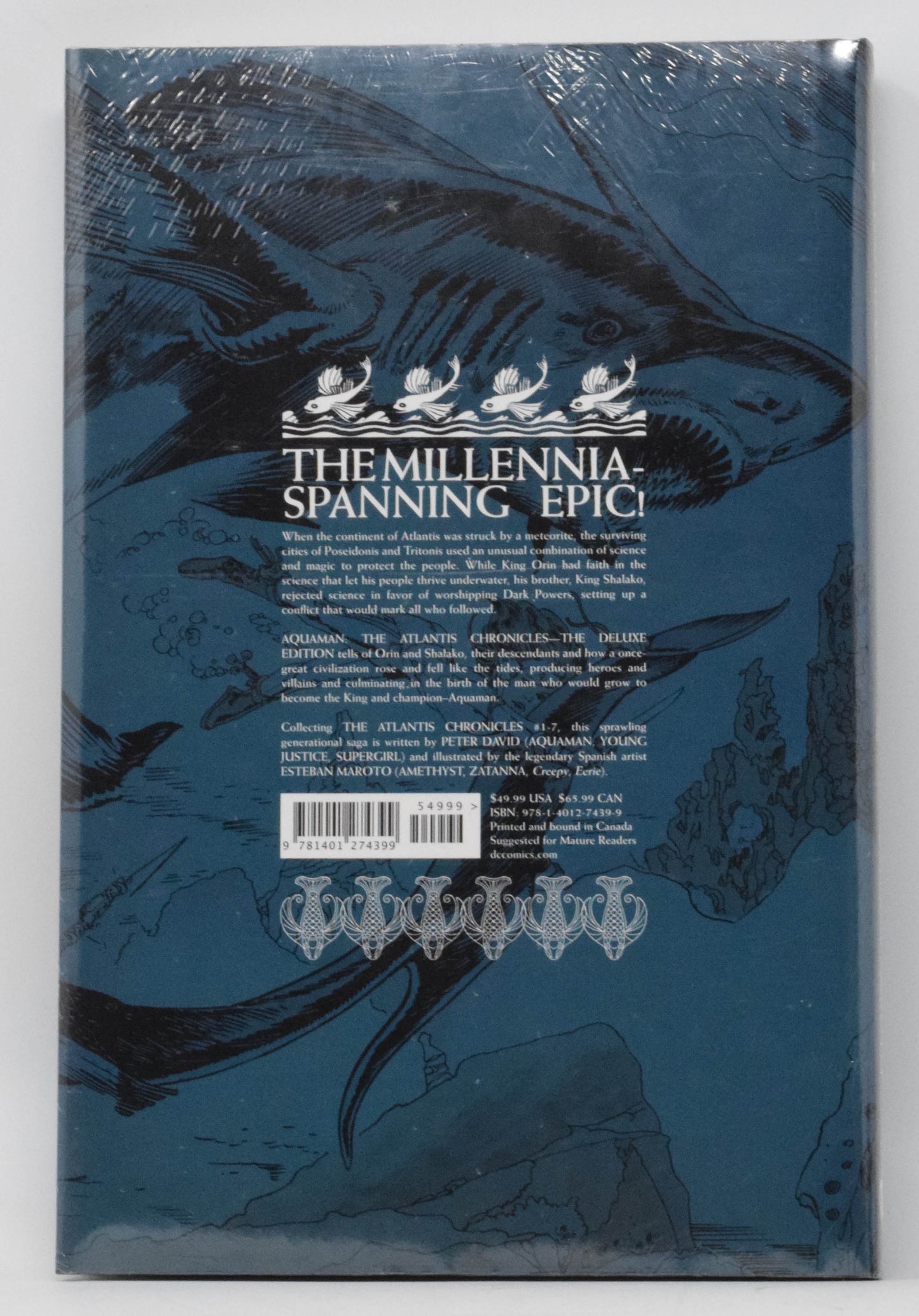 Aquaman Atlantis Chronicles HC DC 2017 NM Sealed