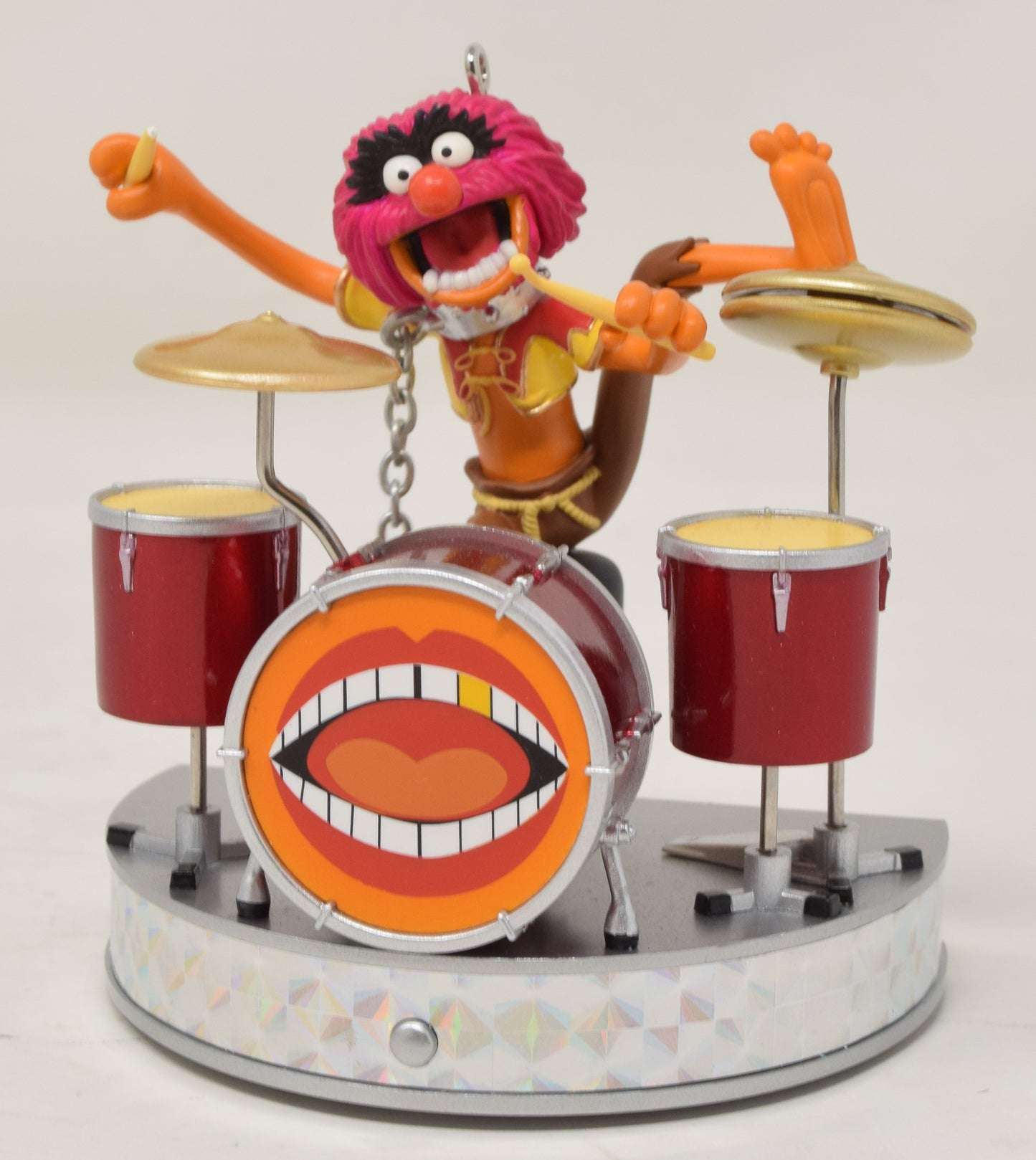 Hallmark Keepsake Ornament Muppet Show Animal Drum Kit Christmas Tree 2010 NIB